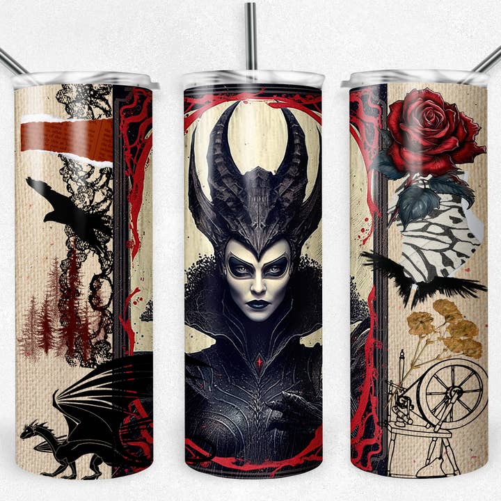 Evil - Magical - Vintage 20oz Skinny Tumbler for wholesale by Dogwood Graphics & Design