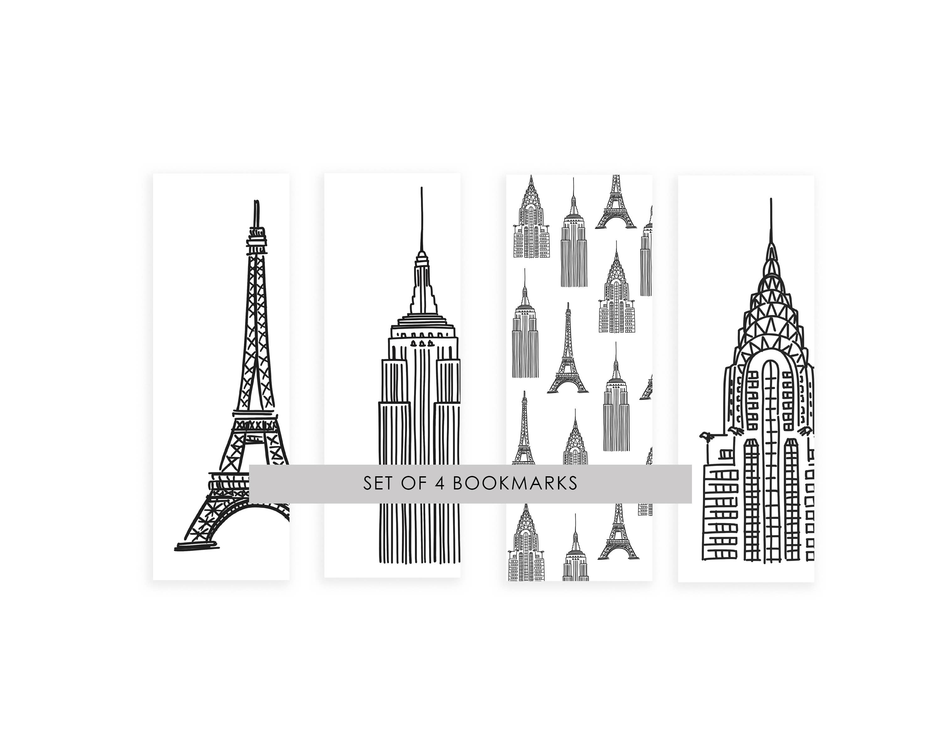 Instead of Ashes - Wholesale Bookmark - Bookmark Set - Skyscrapers Bookmarks1