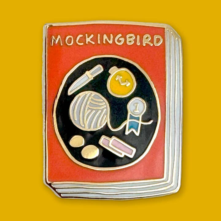 Book Pin: Mockingbird for wholesale by Ideal Bookshelf