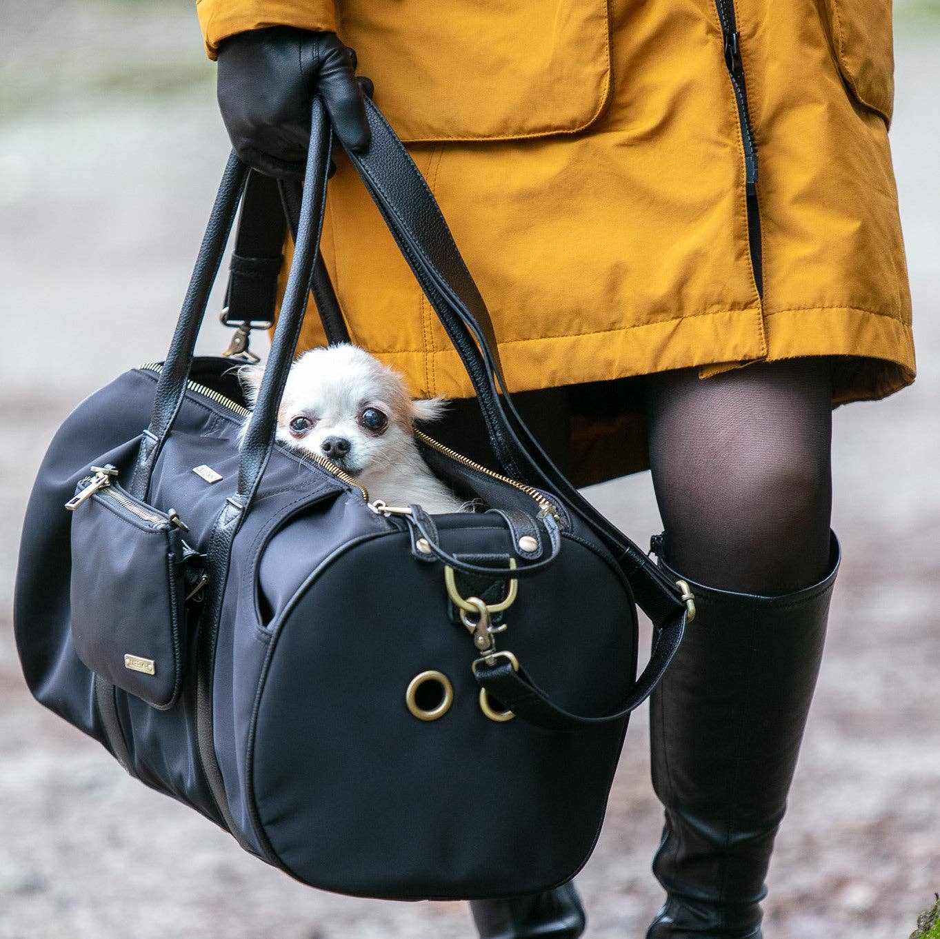 MERÏKH bags & accessories ©™ - Wholesale Pet Carrier - Cat/Dog - Airline approved Pet Carrier L - Black24