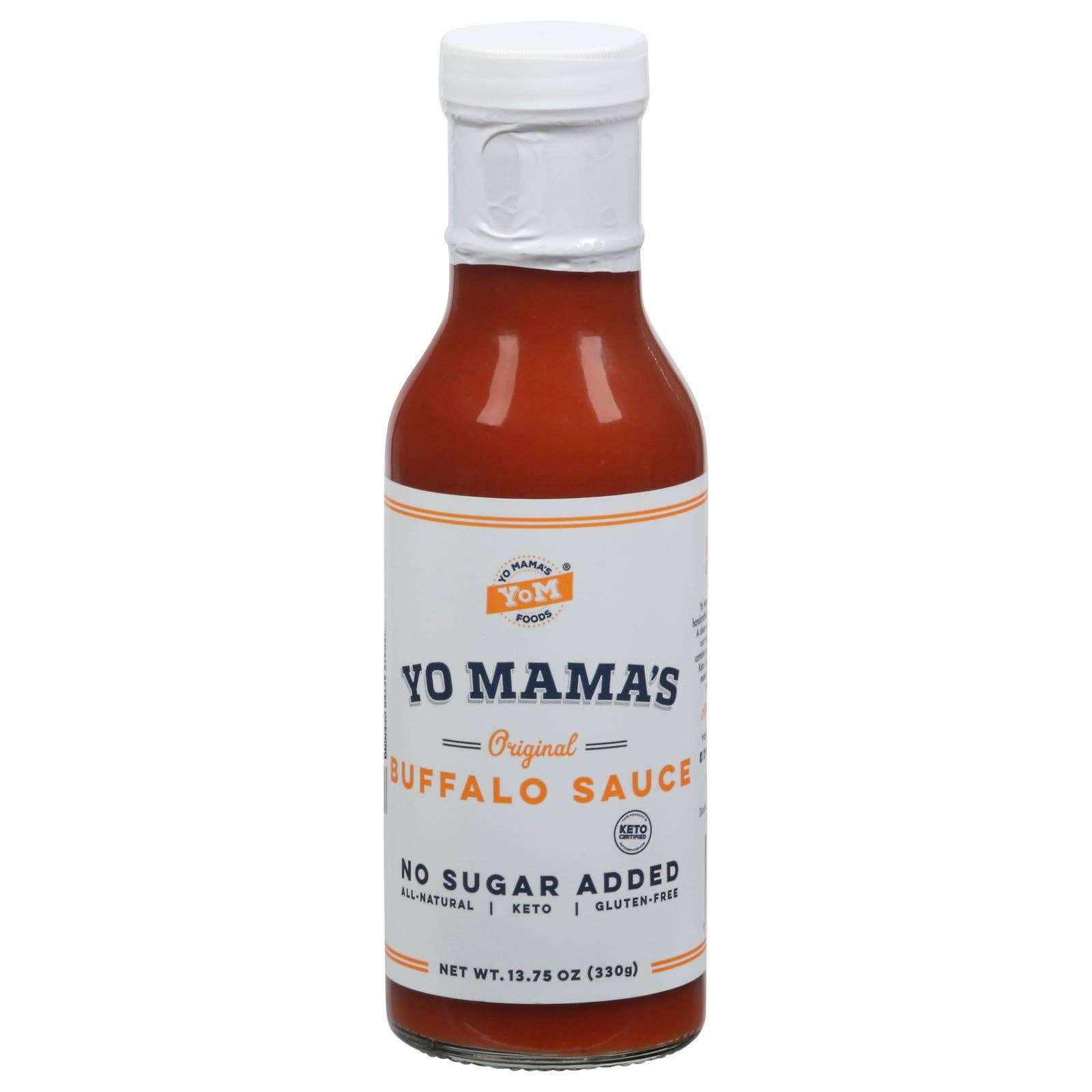 Everyday Supply Co - Wholesale Sauce - Yo Mama's Foods - Sauce Buffalo - CS of 6-13.75 OZ0