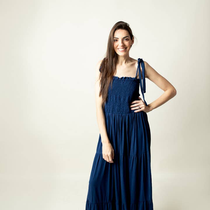 Tati Maxi-jurk voor wholesale door Dress Cozy Loungewear Corporation