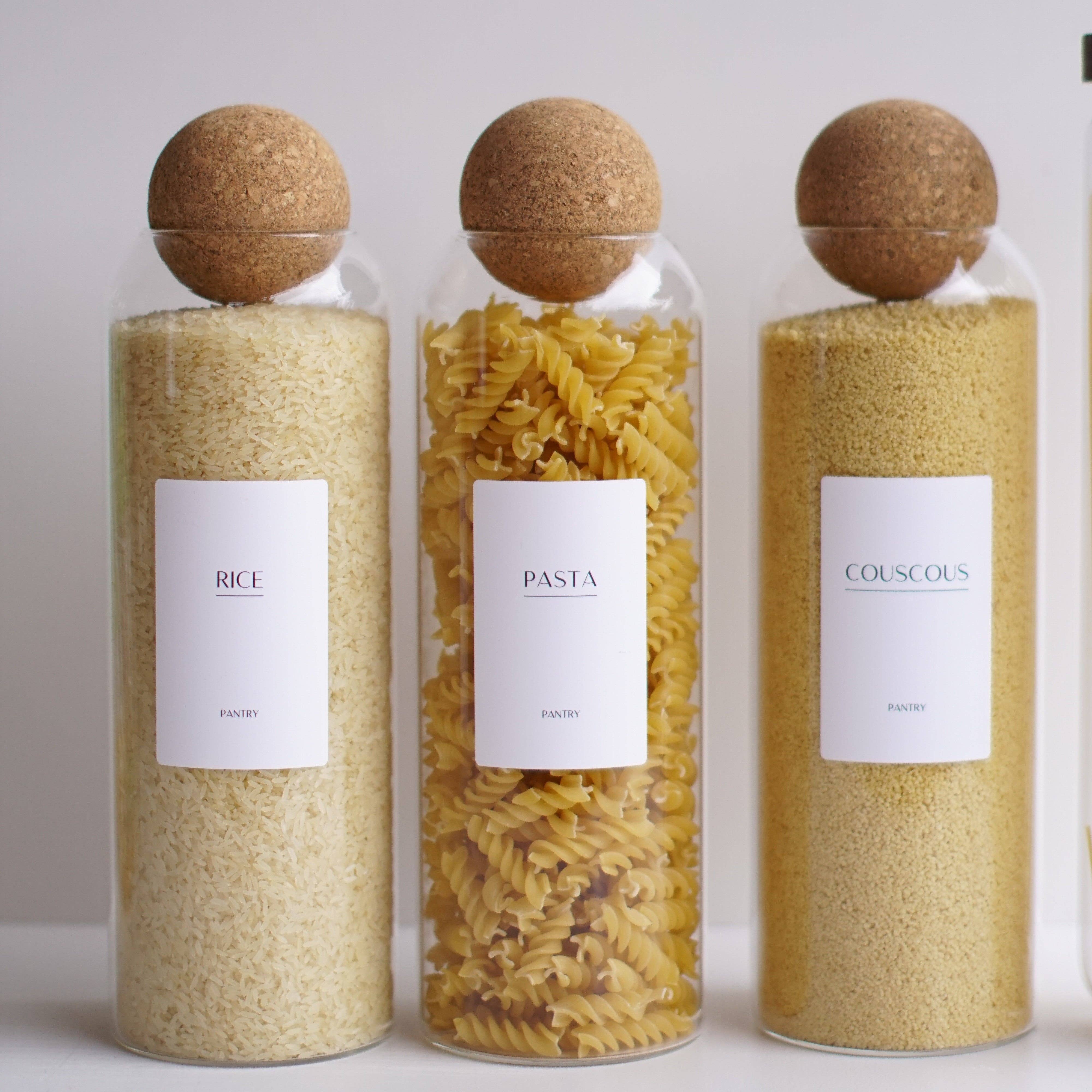 So At Nature – Recipiente para armazenar alimentos por atacado – Conjunto de Armazenamento de Grãos - So At Nature3