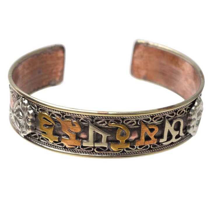 Pulseira de bronze Scrib Cuff por atacado de Benjamin International