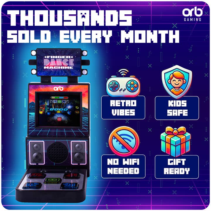 Thumbs Up! - Wholesale Electronic Toy - Kids & Baby - Orb - Mini Finger Dance Arcade Machine5