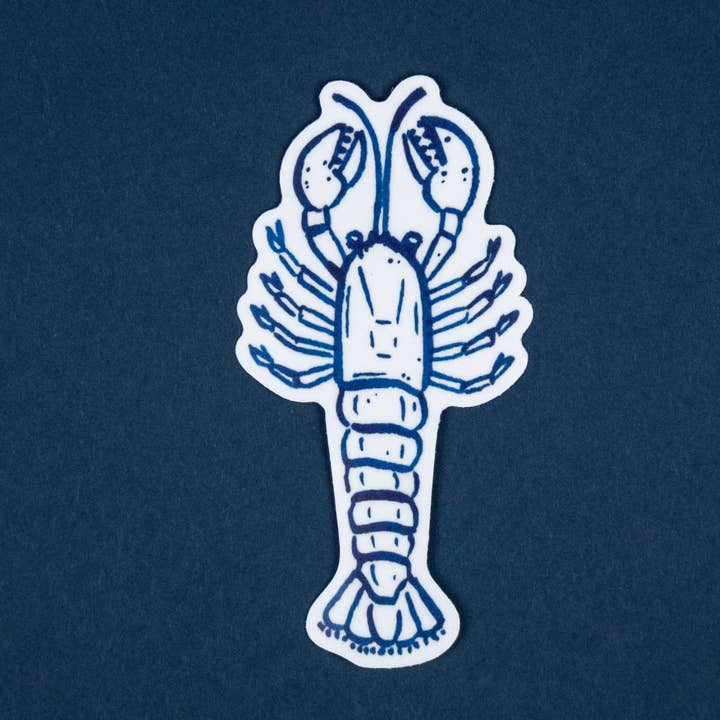 Aragosta - Adesivo in Vinile per la vendita all'ingrosso da parte di Fish-Eyed by Gabrielle Jolie