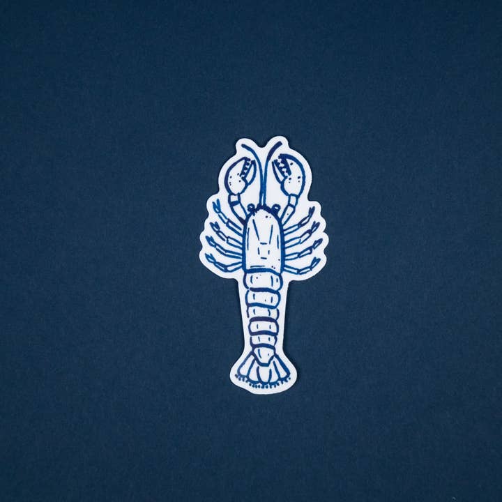 Lobster - Vinyl Sticker for wholesale by Fish-Eyed by Gabrielle Jolie