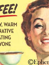 Magnet-Coffee! A lovely, warm alternative to hating everyone for wholesale by Ephemera