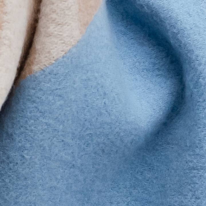 TBCo - Wholesale Scarf - Women's - Lambswool Oversized Scarf in Flora Stripe Jacquard3