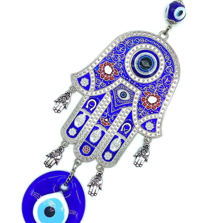 Lucky Eye - Wholesale Wall Accent - Hand of Fatima Evil Eye Hamsa Home Decor #5178