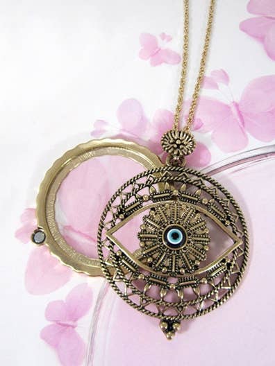 Collana con lente d'ingrandimento Evil Eye 6x Mag - 30 pollici per la vendita all'ingrosso da parte di TheTizana