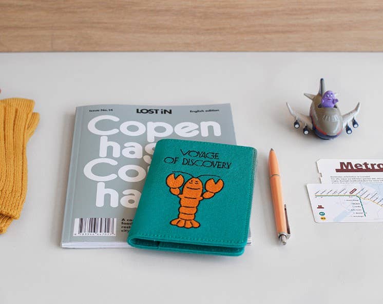 K-Wonderland - Vendita all'ingrosso Custodia per passaporto - Donna - [1537] Cover per passaporto Protect Travel Wallet - Ricamo di lusso13