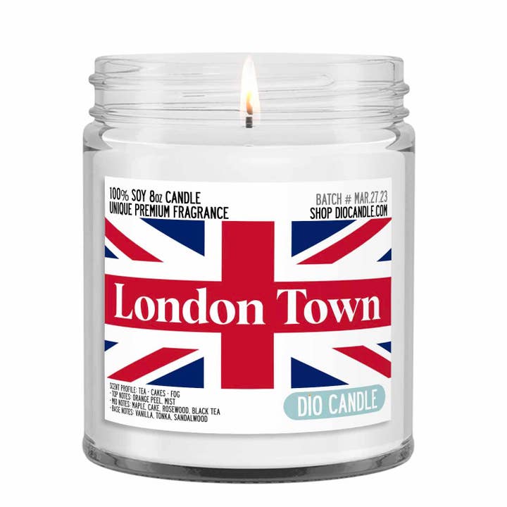 Dio Candle Company - Wholesale Jar/Filled Candle - London Candle