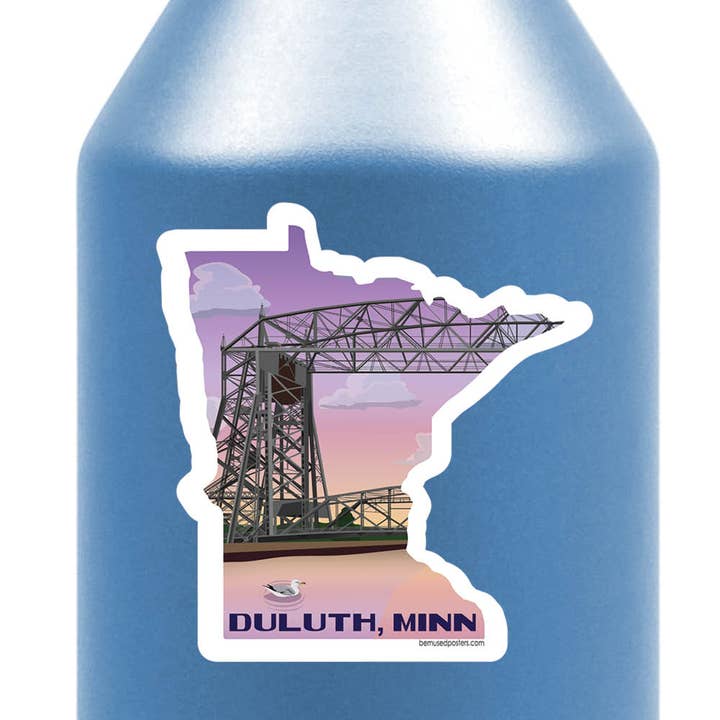 Bemused Creative - Wholesale Poster - Duluth Aerial Lift Bridge1