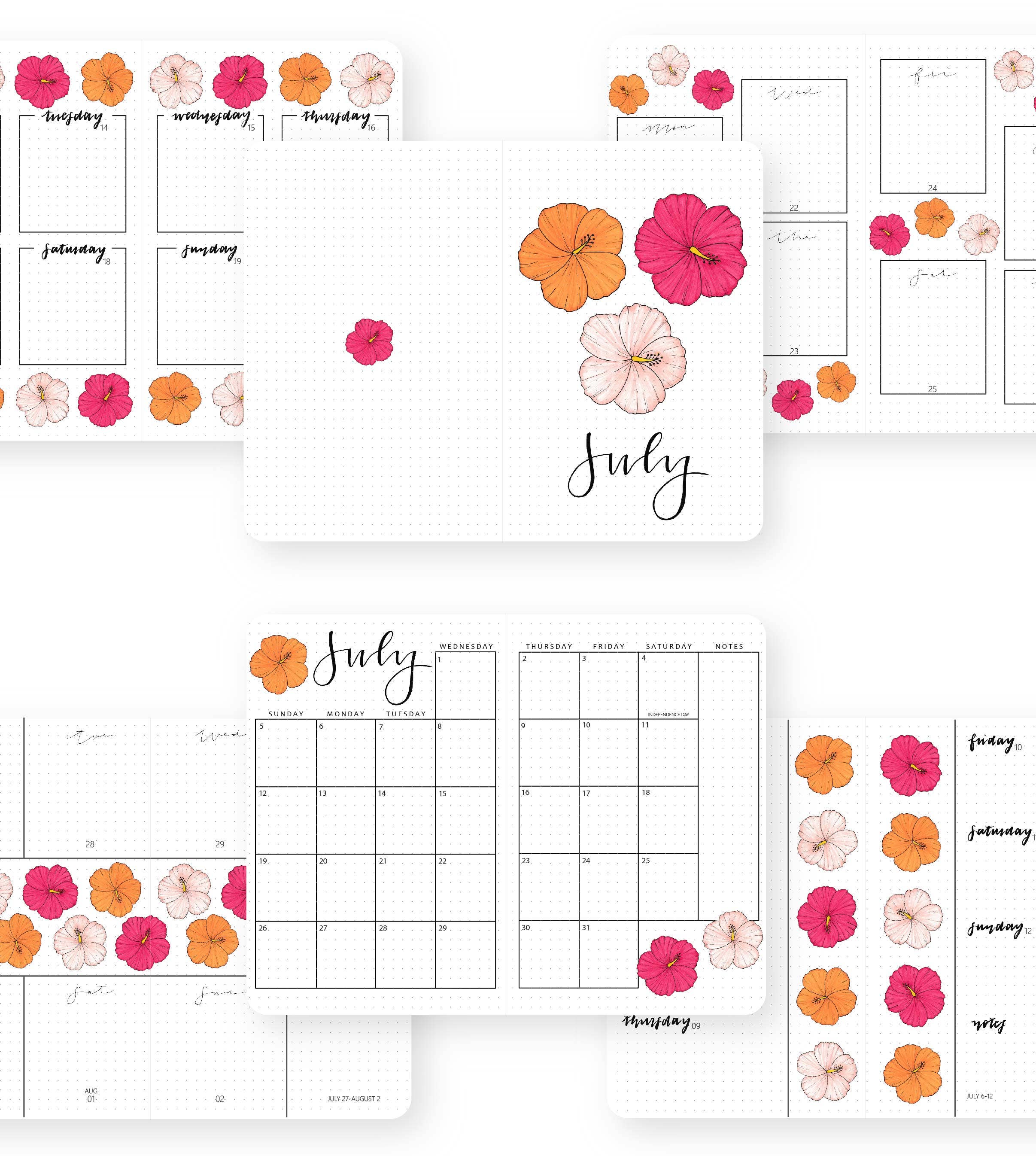 Linda Tong Planners - Wholesale Planner - 2026 Illustrated Planner Light Gray17