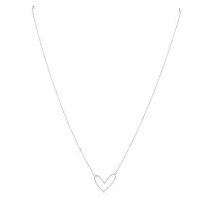 Sahira Jewelry Design - Wholesale Pendant/charm necklace - Abigail Open Heart Necklace3