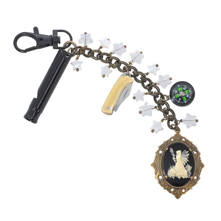 Breloque pour sac à dos d'urgence Fairies Queen Cameo pour la vente par NoMonet