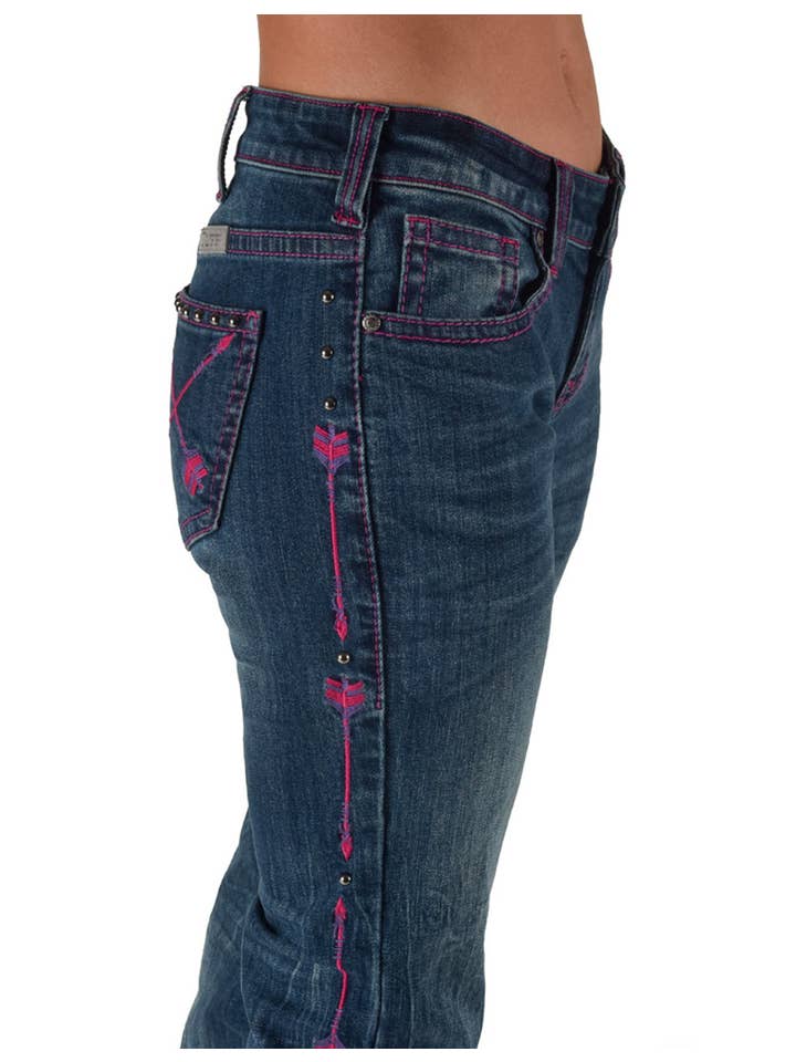 Cowgirl Tuff Co. / B. Tuff Jeans - Wholesale Jeans - Women's - Pink Arrows