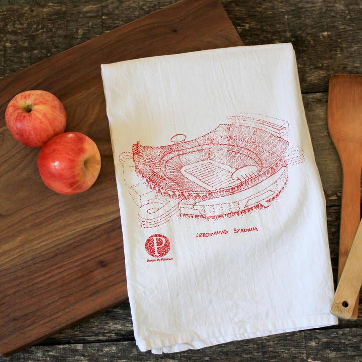 Arrowhead Stadium, thuisbasis van de Kansas City Chiefs, Stipple voor wholesale door Designs By Patterson