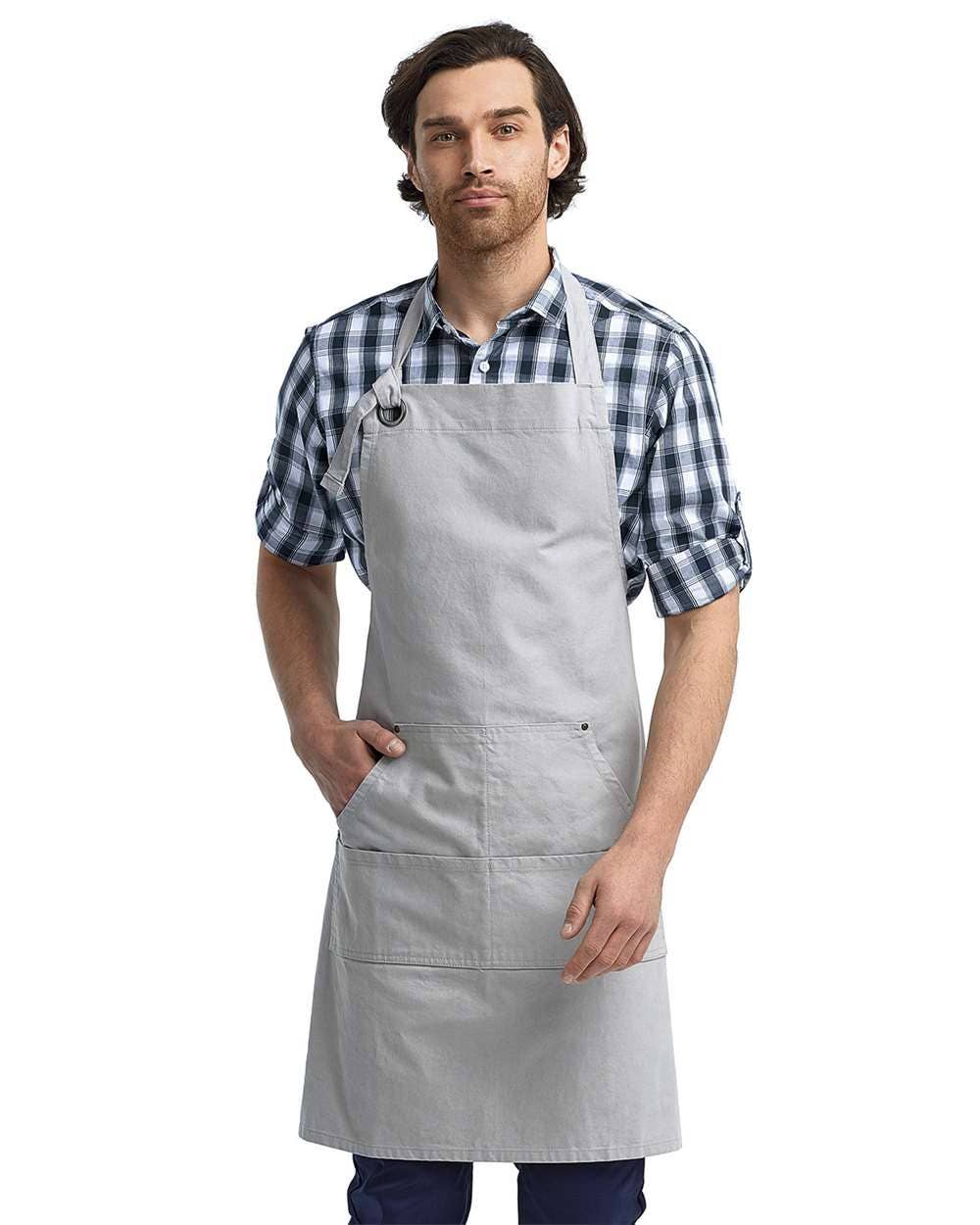 MYES BULK APPAREL - Wholesale Apron - Artisan Heavy Cotton Apron – Adjustable Neck and Multi-Pocke6