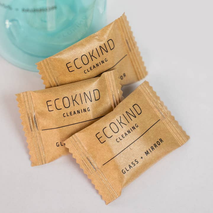 ECOKIND Cleaning - Wholesale Glass Cleaner - Glass + Mirror Refill Tablets1