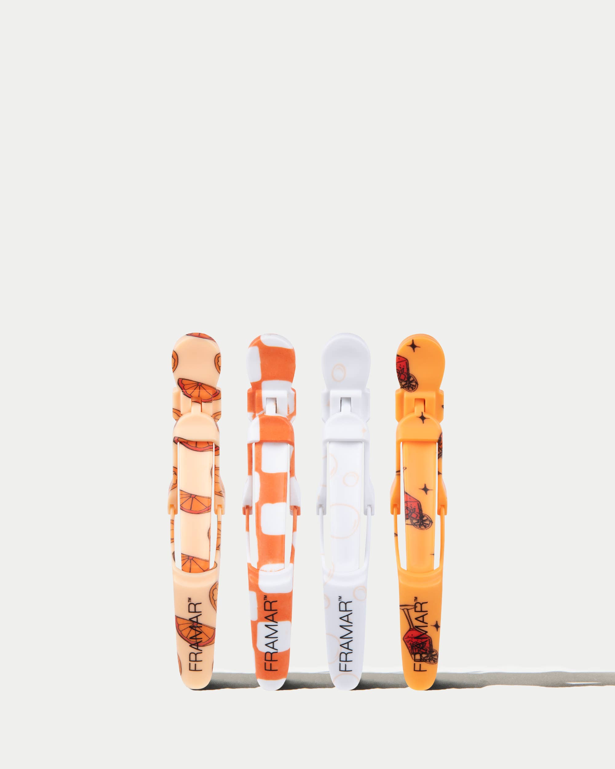 Framar Hair Brushes & Hair Accessories - Wholesale Hair Clip - Women's - FRAMAR Spritz Alligator Hair Clips For Women, Styling Clips