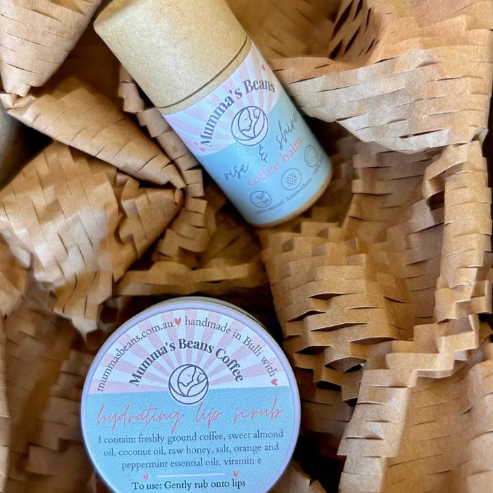 Mumma's Beans Coffee + Skincare - Wholesale Lip scrub/polish - Exfoliating Coffee Lip Scrub5