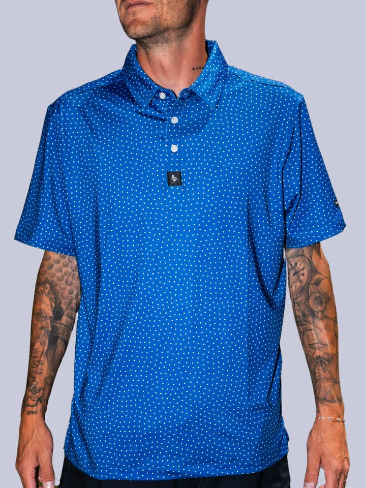 Polka Dots - Blue/White for wholesale by Byrd Gang