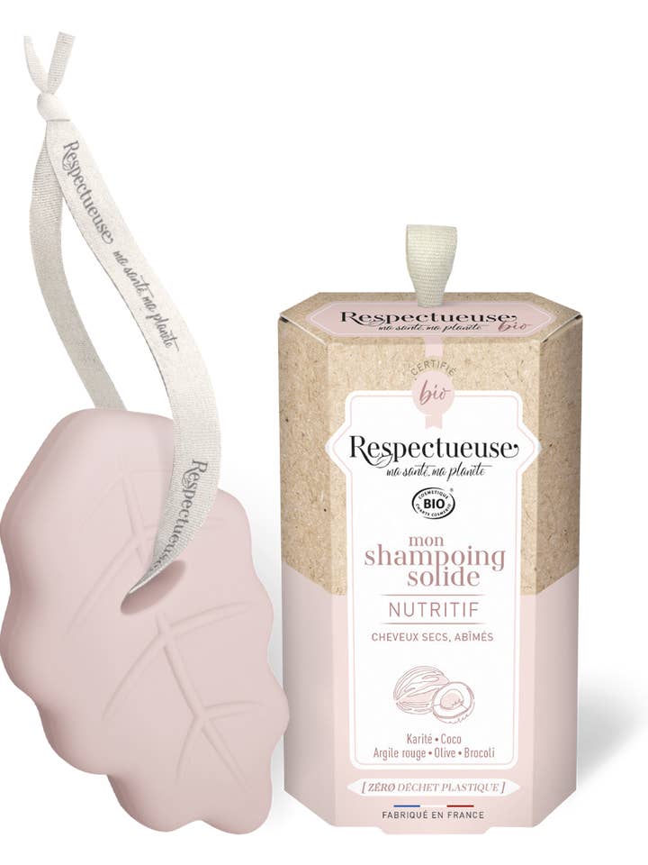 NUTRITIF organic solid shampoo - dry hair for wholesale by Respectueuse