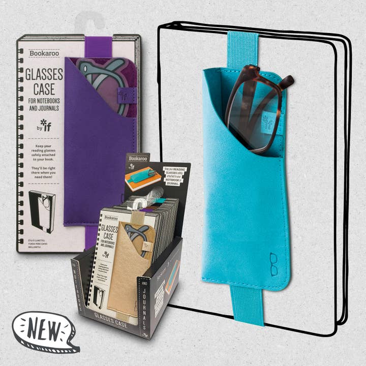 if USA - Vente Étui et rangement à lunettes – unisexe - Pack de démarrage pour étui à lunettes Bookaroo1