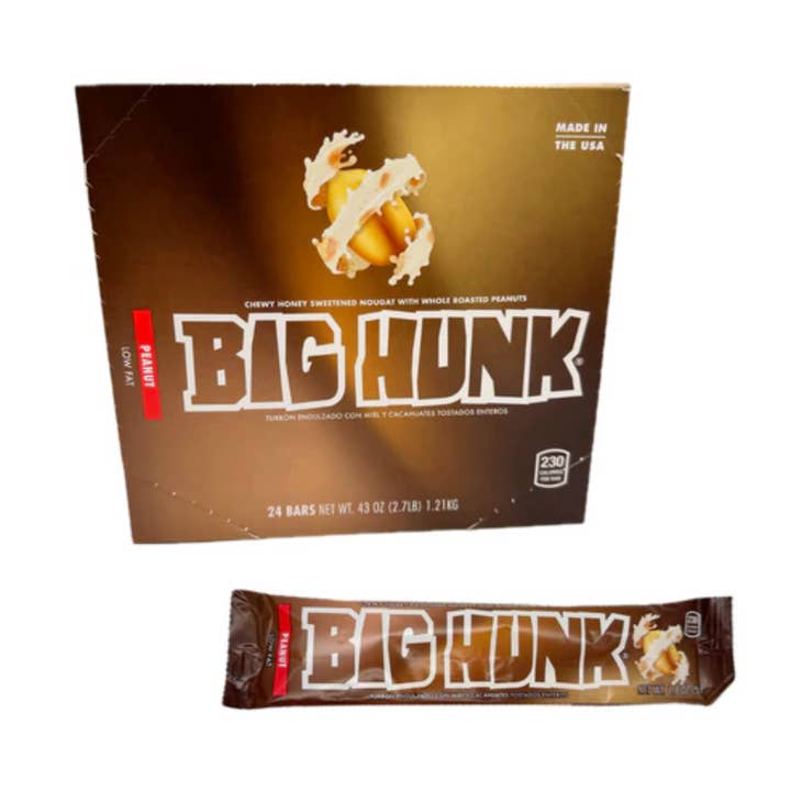 I Got Your Candy - Wholesale Chocolate Bar - Big Hunk Candy Bar 2oz - 24ct