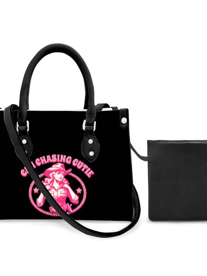 Can Chasing Cutie Handbag for wholesale by Neon Spur LLC