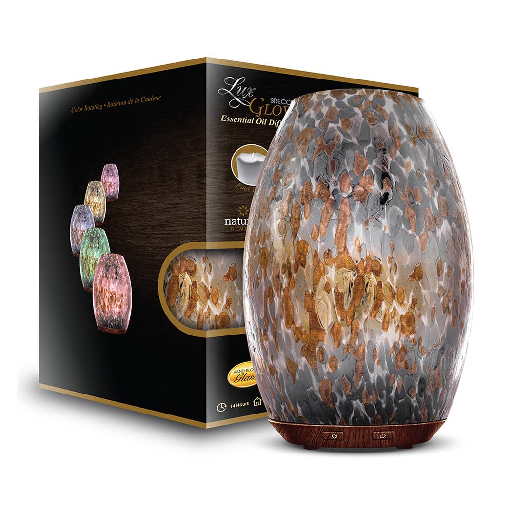 Greenair Inc. - Wholesale Electronic Diffuser - Brecia decorative hand-blown glass diffuser3