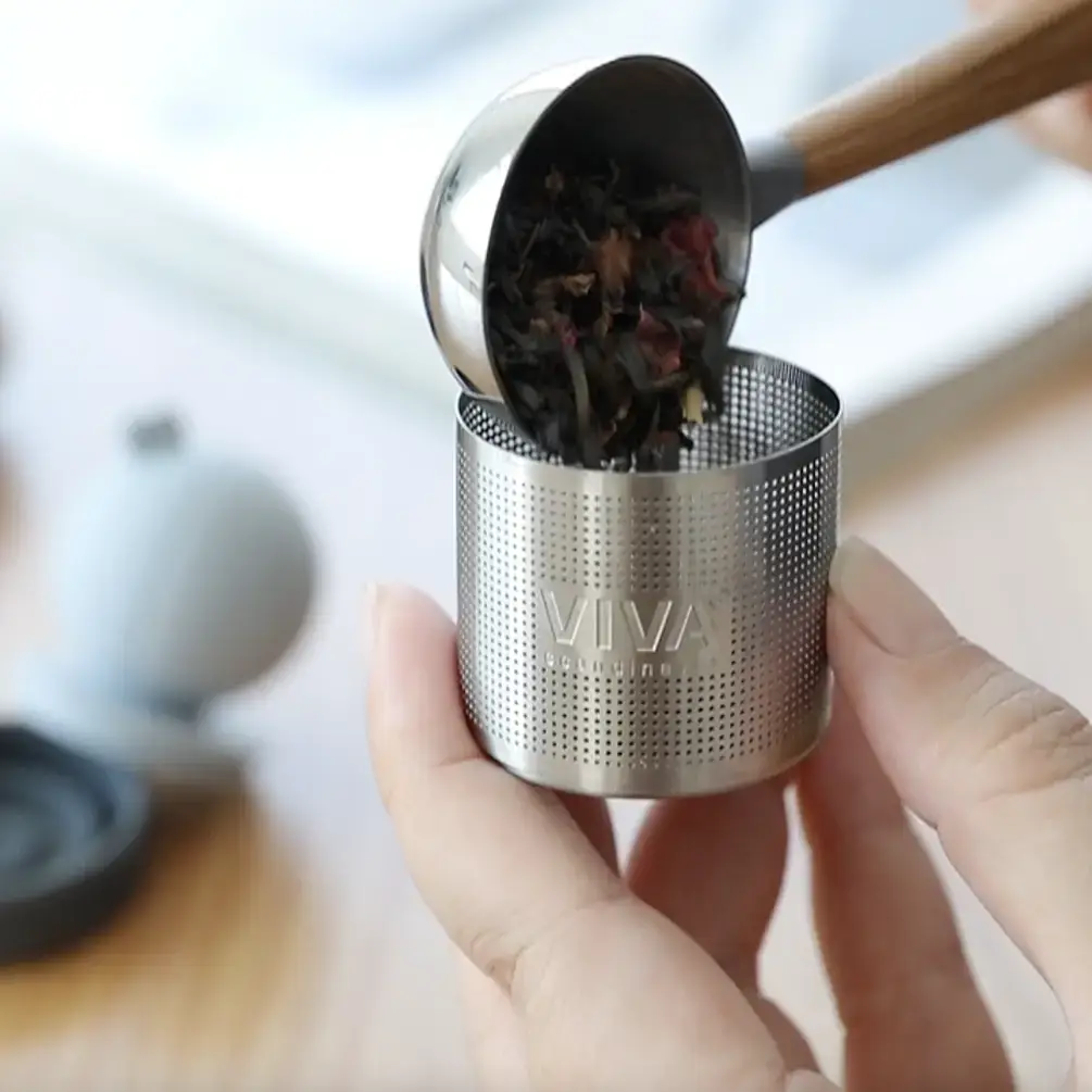 Viva | Espro | Liiton - Wholesale Tea Strainer/Infuser - Infusion™ Floating Stainless-Steel & Silicone Tea Infuser1