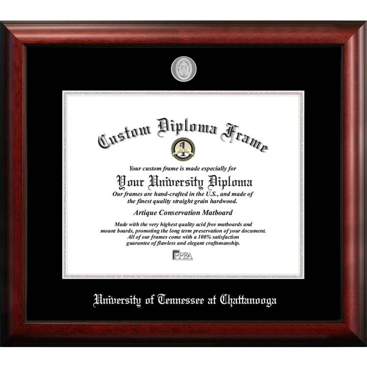 UTC Silver Embossed Diploma Frame 17x14 for wholesale by Campus Images