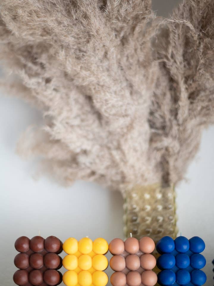 Maxi Bubble Candle Collection for wholesale by Decor Ate Me Studios - Home & Candles