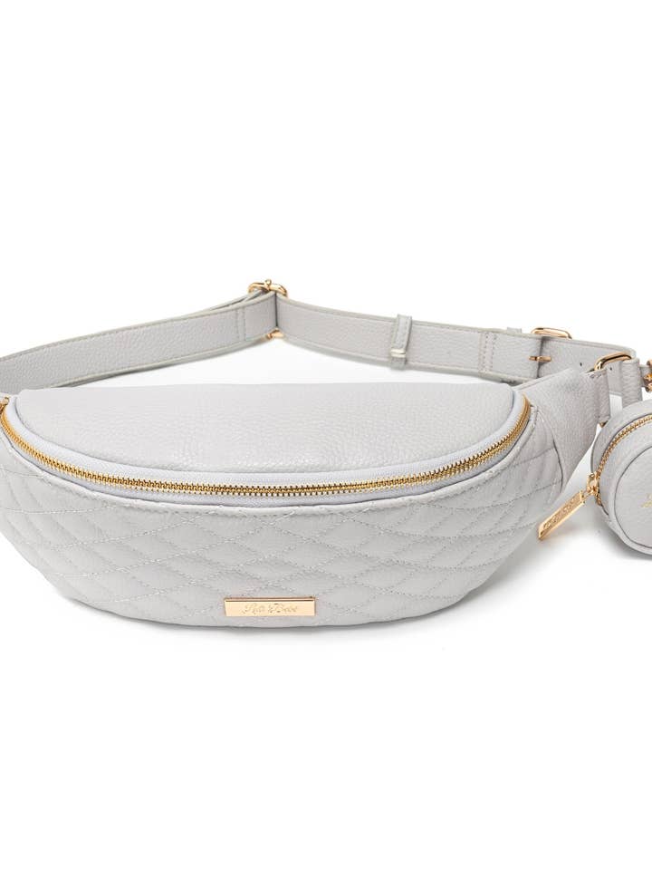 Monaco draagtas | Stone Grey voor wholesale door Luli Bebe