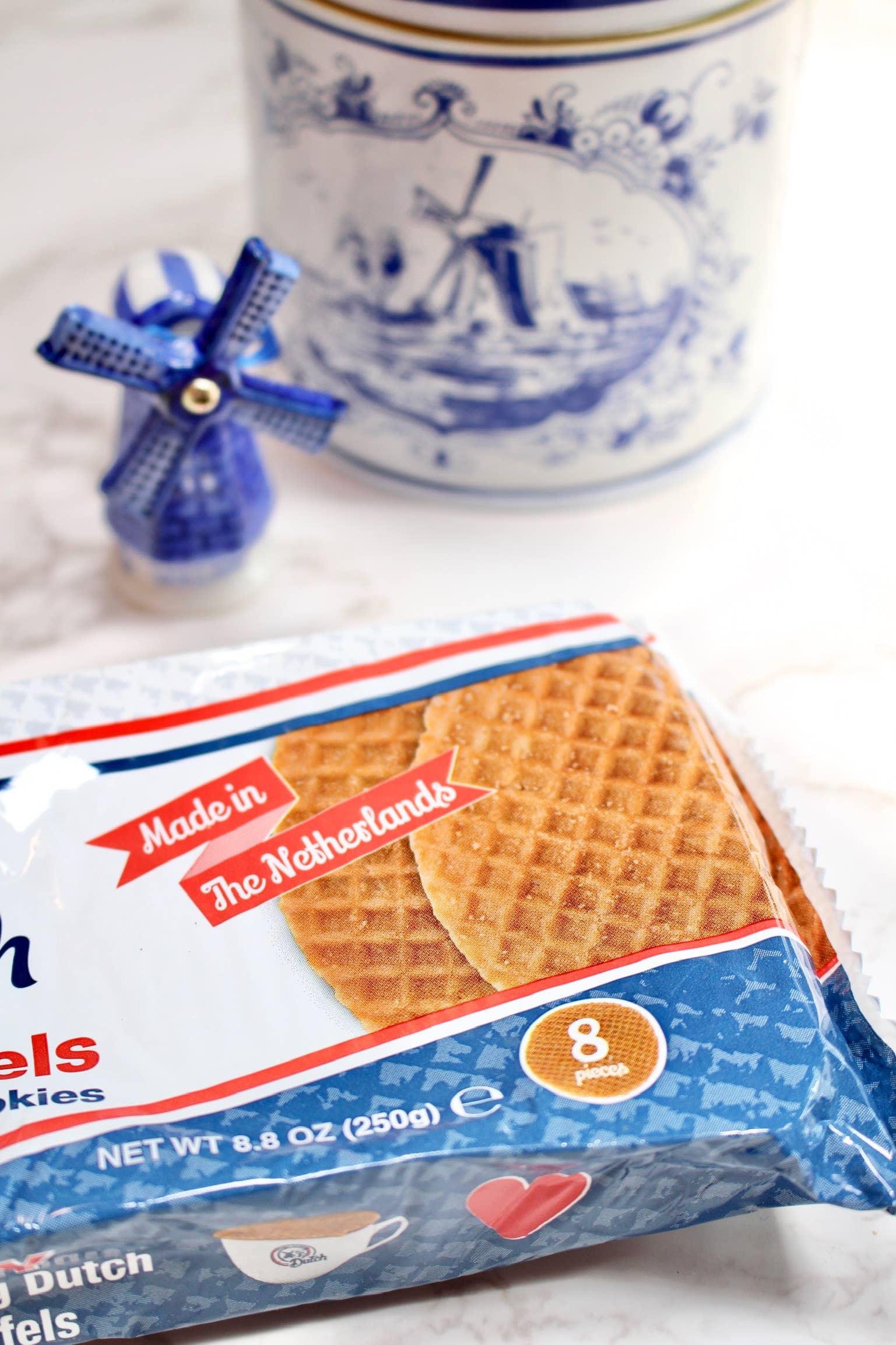 Finger Licking Dutch Stroopwafel Cookies - Venta al por mayor Galletas - Galletas Stroopwafels Holandesas con Caramelo, bandeja de 8 unidades (12 unidades por paquete)18