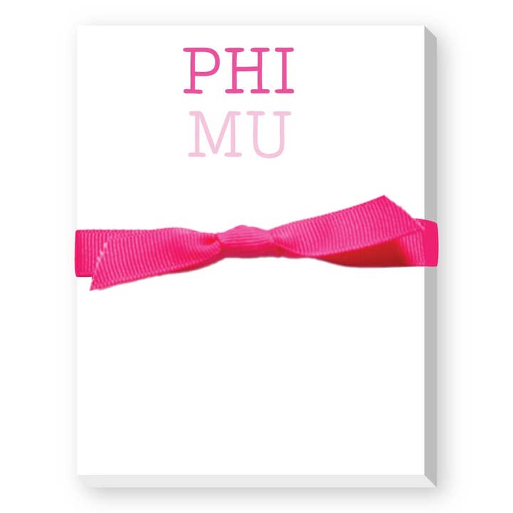 Donovan Designs - Wholesale Notepad - Sorority Colors Greek Mini Notepad 13