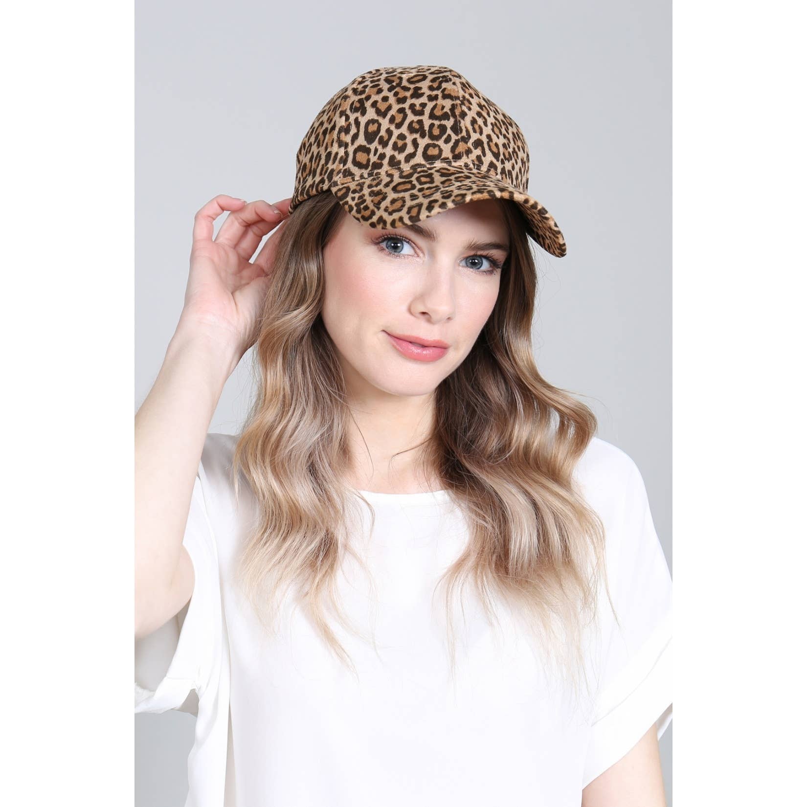 Love and Repeat - Wholesale Baseball Cap - Women's - Leopard Print Cap4