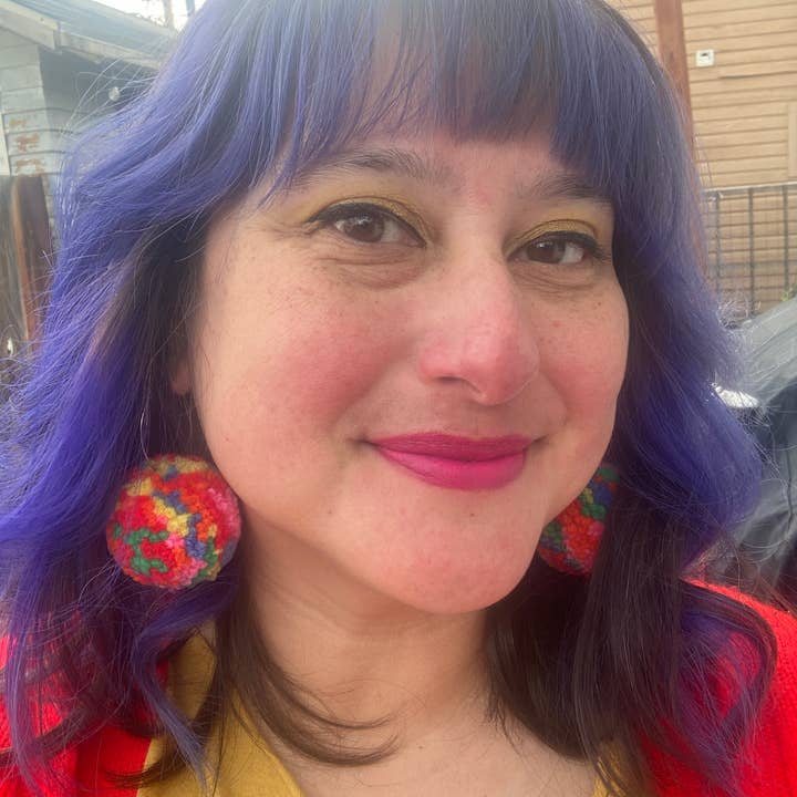 The Lost & Found - Wholesale Hoop Earrings - Pom Pom Hoop Earrings4