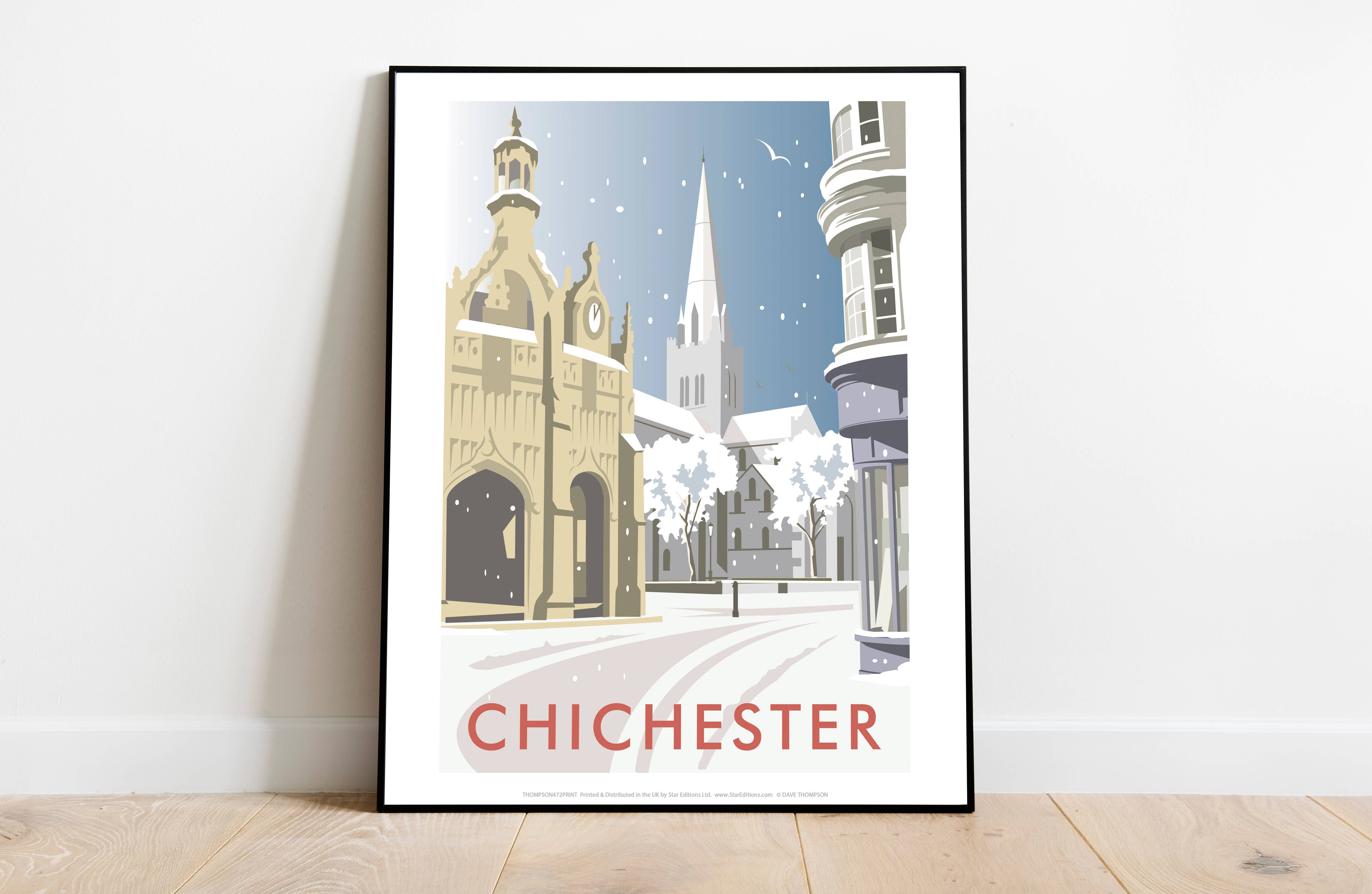 Star Editions – Großhandel Kunstdruck – Chichester von Künstler Dave Thompson - Premium Kunstdruck1