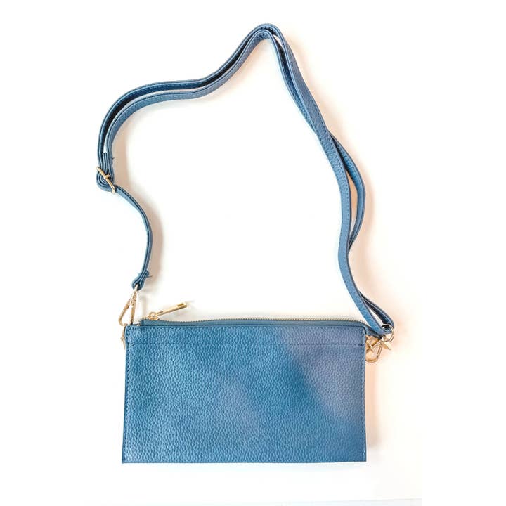 a Wink & a Nod - Wholesale Crossbody Bag - Women's - Abby 3-in-1 Handbag - French Blue