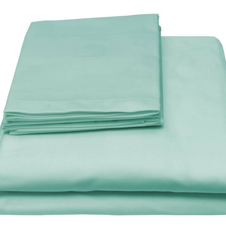 Cypress Linen / Bluff City Bedding - Wholesale Sheet Set - Bed Sheet Set High Thread Count Egyptian Cotton Feel Luxury Deep Pockets Soft