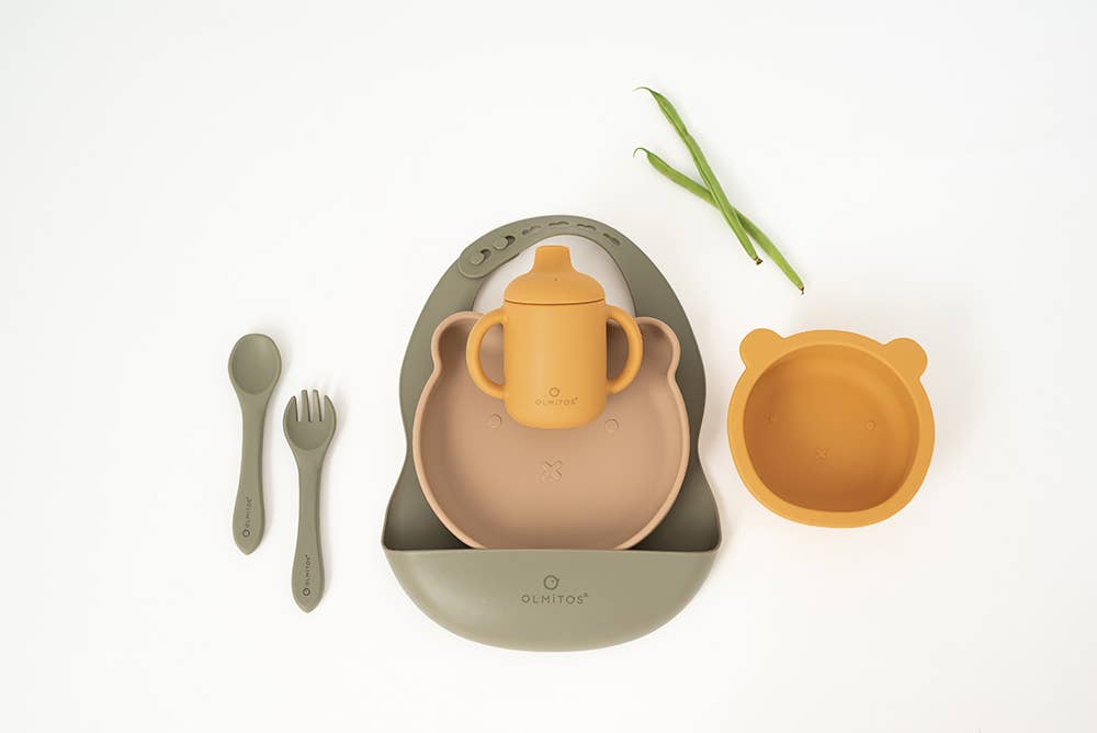 Olmitos S.A - Wholesale Feeding Set - Baby - 7-PIECE SILICONE CROCKERY6