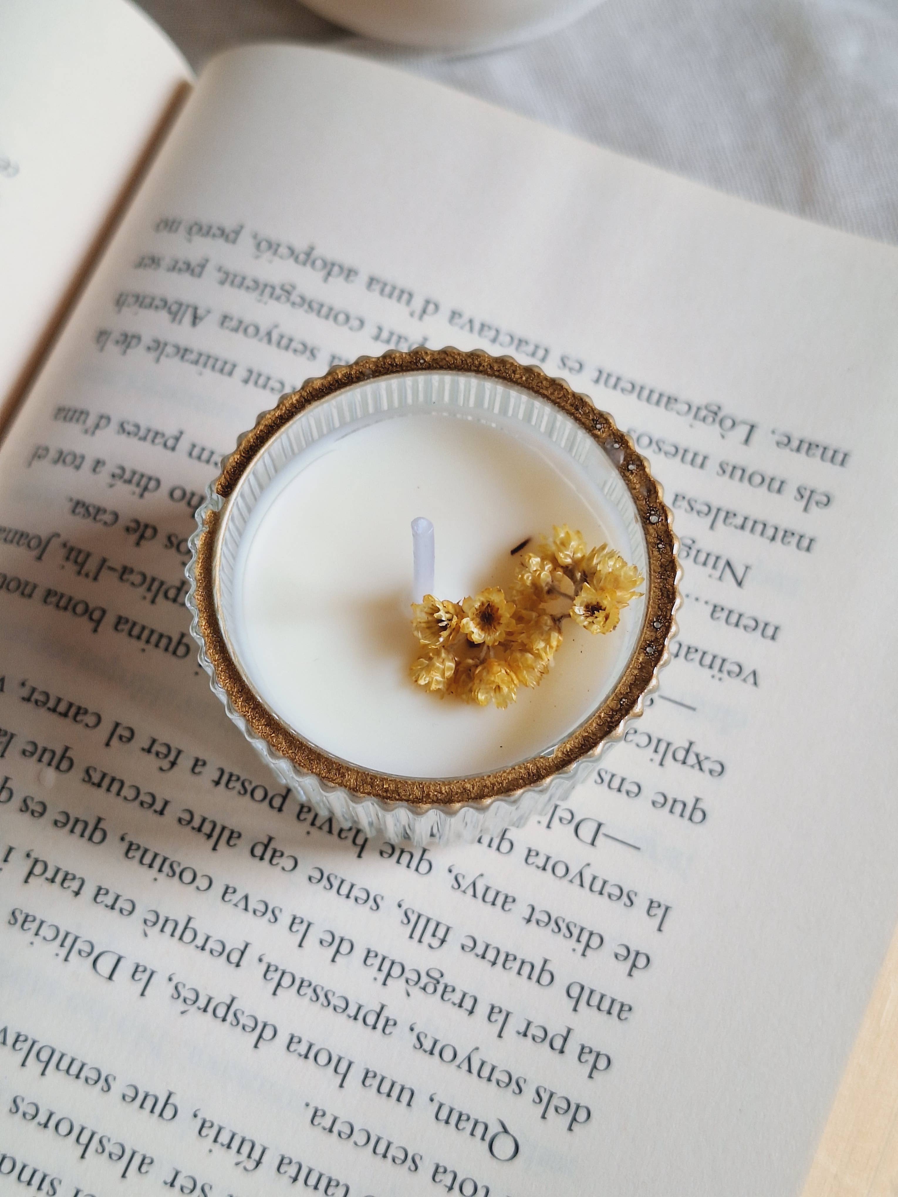 Your Nice Things - Candles - - Wholesale Jar/Filled Candle - Soy candle in glass jar (mini) sweet orange and sage3