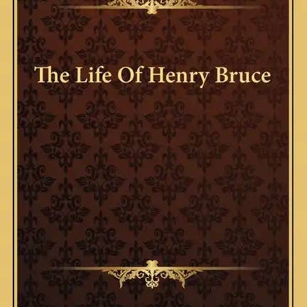Books by splitShops - Wholesale Book - Adult - The Life of Henry Bruce - Paperback
