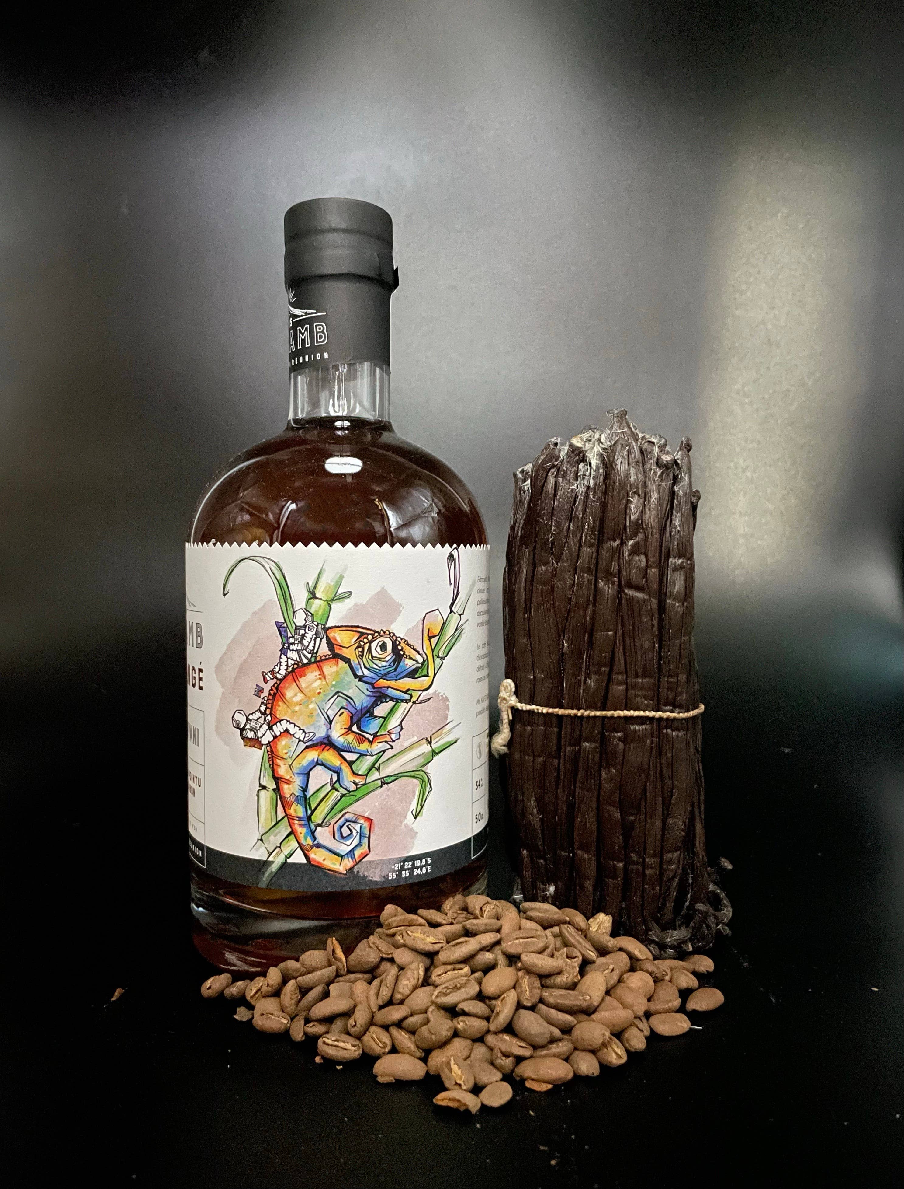 Les Rhums Gadyamb - Wholesale Rum - Arranged rum - Bourbon Pointu Coffee & Vanilla “Mr. Kafevani”3