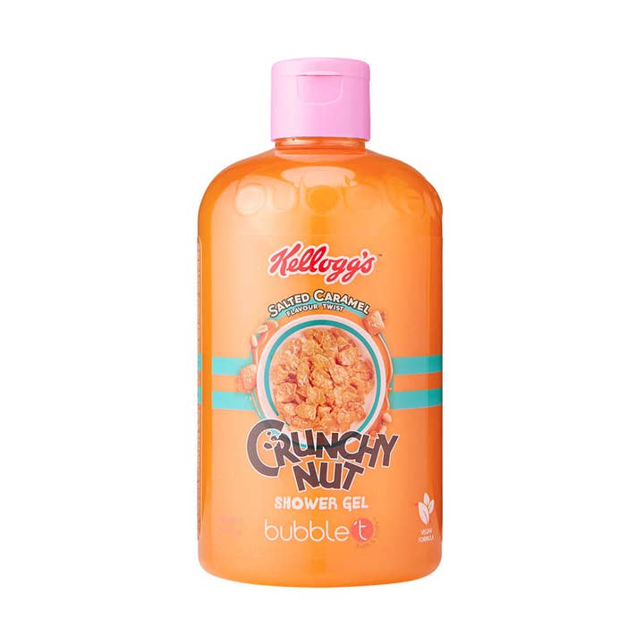 Kellogg's Crunchy Nut Shower Gel (500ml) for wholesale by Bubble T Cosmetics