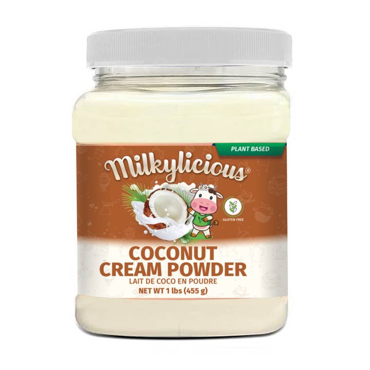 PRIDE INDIA BRANDS - Venta al por mayor Proteínas y superalimentos en polvo - Polvo de Crema de Coco 1 lb (455 g)
